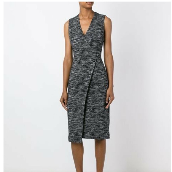 NWT Alice + Olivia Carissa Sheath Dress Black White 0 - Picture 1 of 9